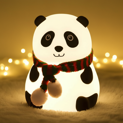 Silicone Panda Night Lamp Combo Pack with a Surprise Gift